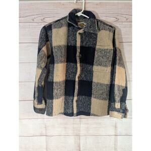 Vintage Earth Ragz Kidz Plaid Heavy Jacket Philmont Size XL